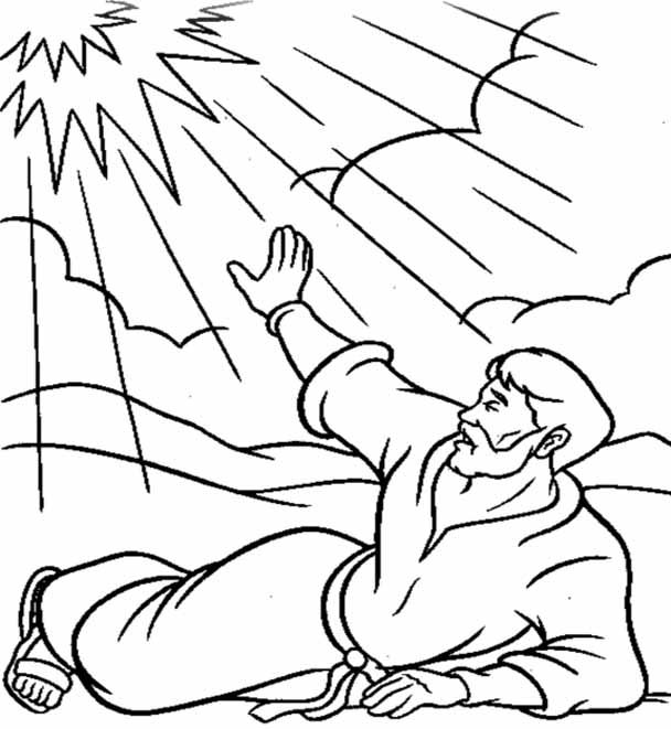 Saul paul bible coloring pages sketch coloring page paul bible bible coloring pages bible coloring