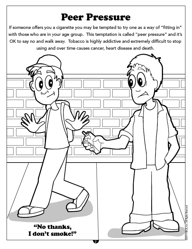 Drug safety imprint coloring book