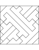 Sayagata tiling pattern coloring page free printable coloring pages