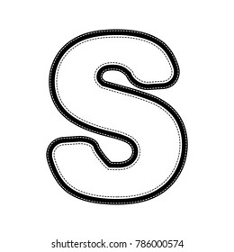 Letter s sign design template element stock vector royalty free