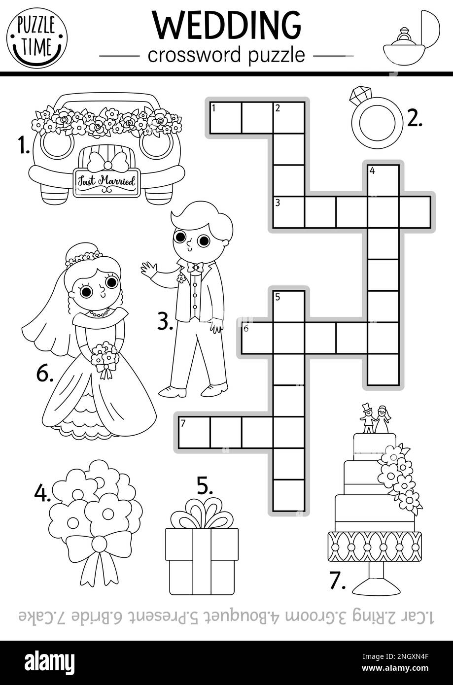 Crossword puzzle book stock vector images