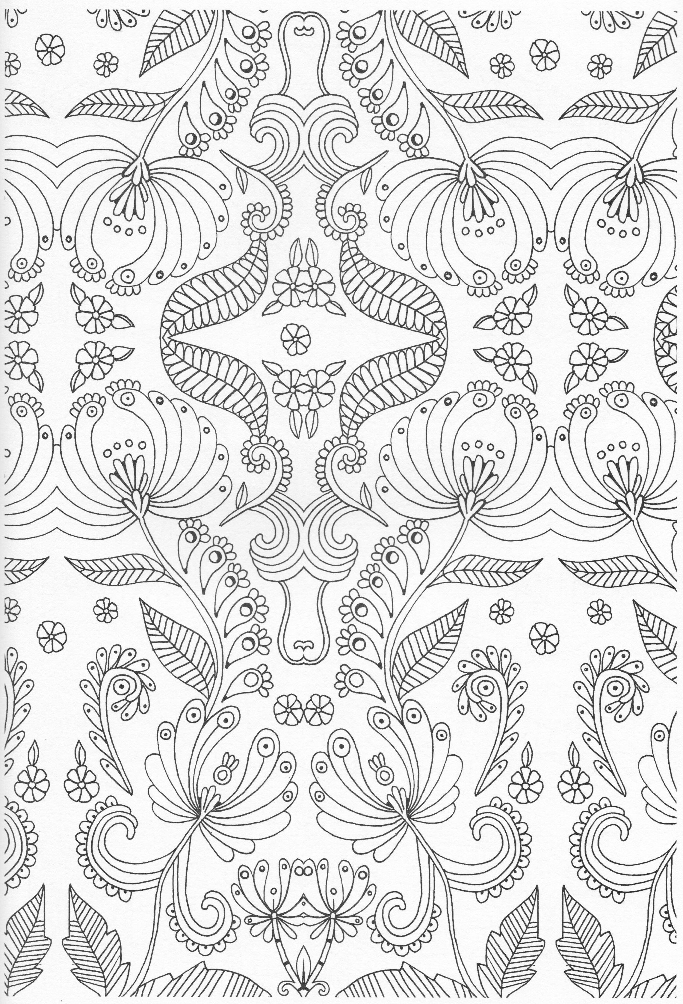 Scandinavian coloring book pg cute coloring pages pattern coloring pages coloring book art