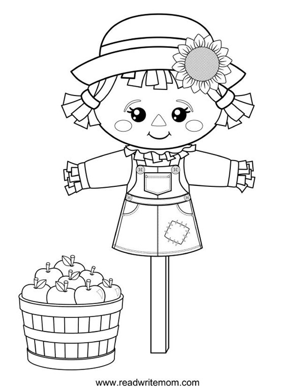 Free printable fall coloring pages for kids