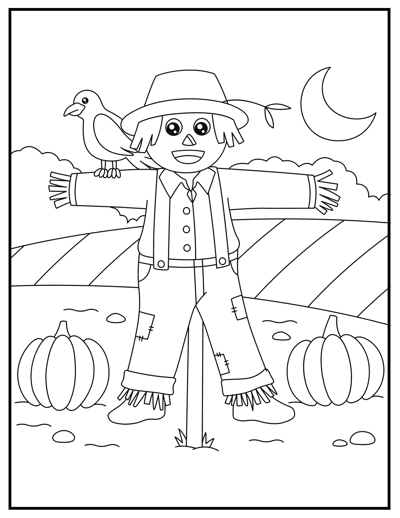 Free printable fall coloring pages