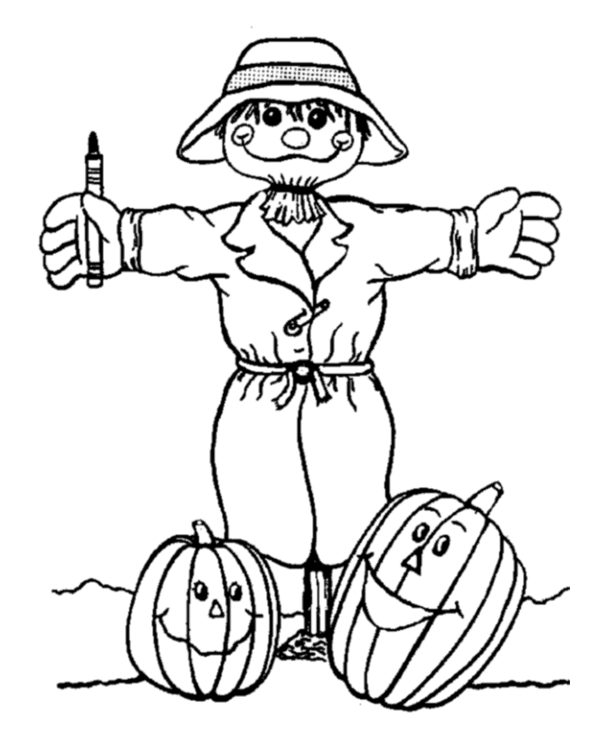 Bluebonkers fun printable halloween coloring page