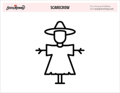 Well eat crow if you dont love these scarecrow coloring pages