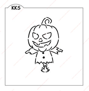 Paint your own cookie scarecrow pumpkin stencil â krazy kreationz sweets