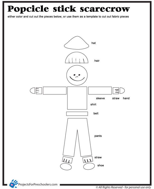 Scarecrow template