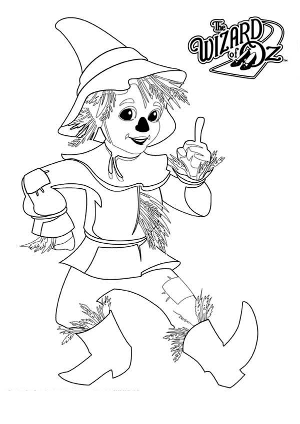 The wizard of oz scarecrow from the wizard of oz coloring page wizard of oz color coloring pages paw patrol coloring pages