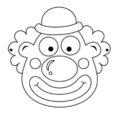 Funny free printable joker coloring pages online