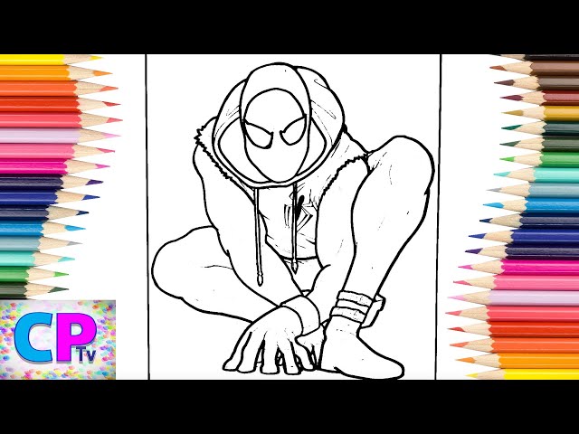 Scarlet spider coloring pagescool picture of scarlet spidercoloring pages tv