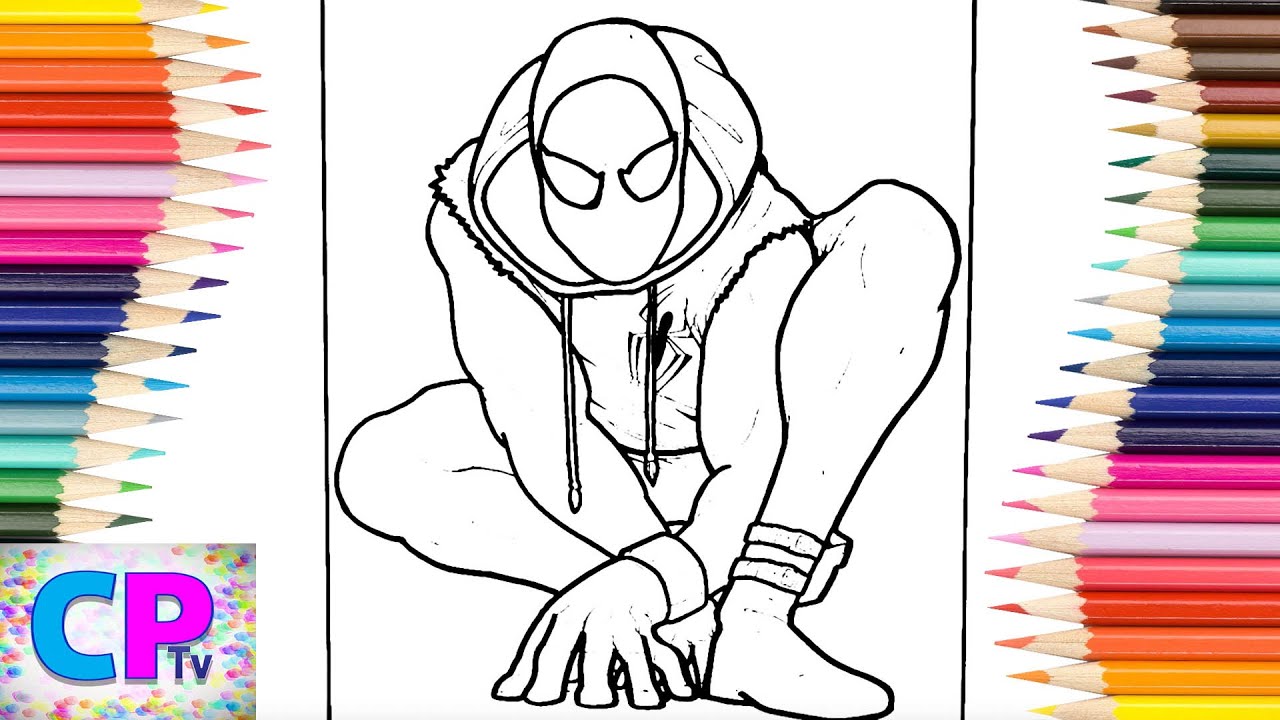 Scarlet spider coloring pagescool picture of scarlet spidercoloring pages tv