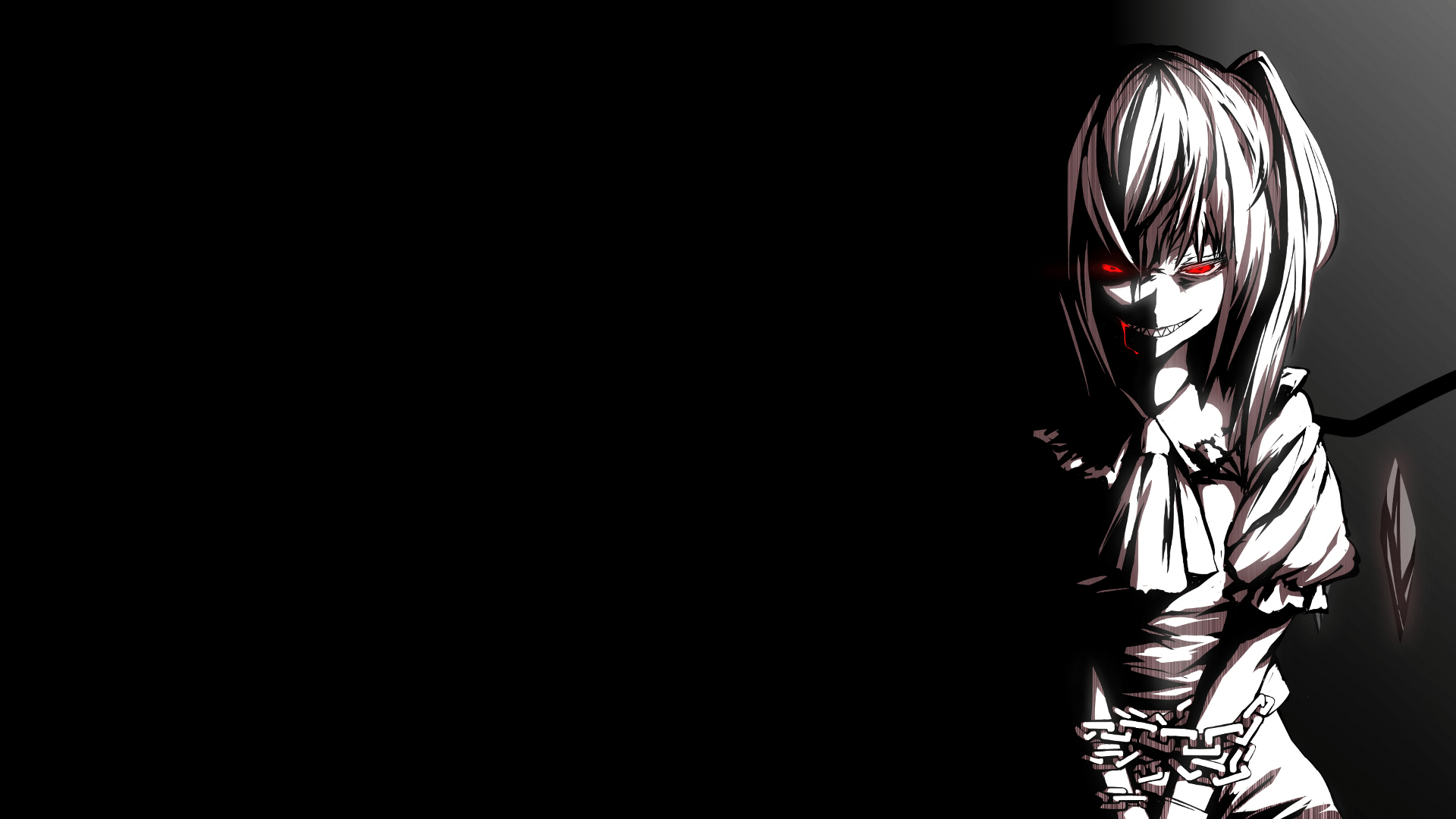 Scary anime girl wallpapers