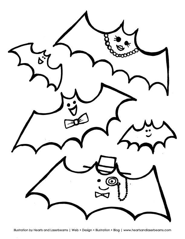 Free halloween printable coloring book pages