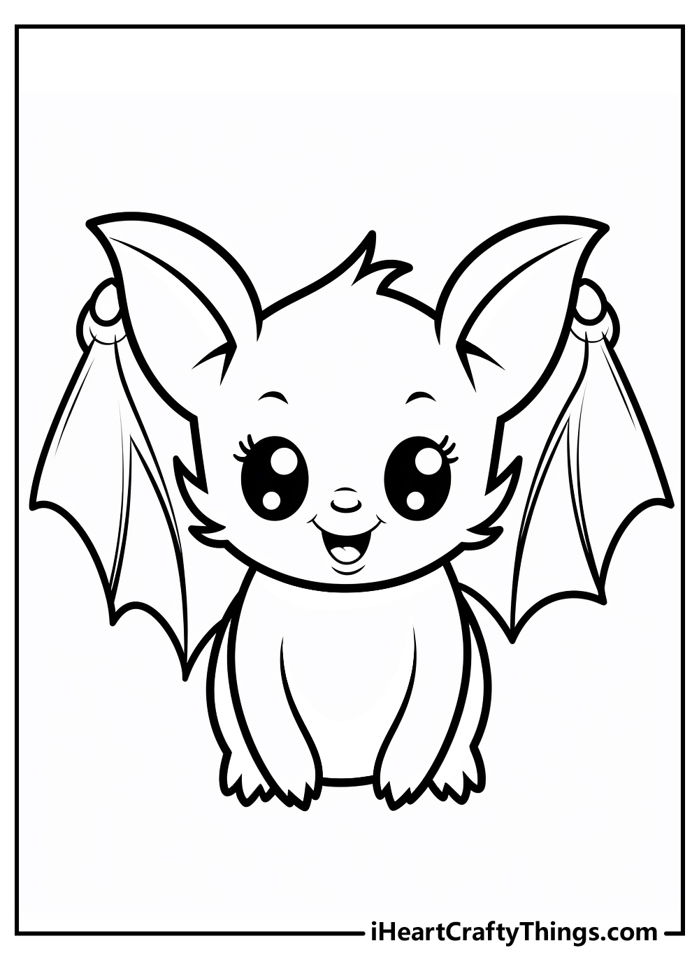 Bat coloring pages free printables