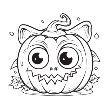 Cartoon pumpkin coloring page with eyes and smile outline sketch drawing vector halloween pumkin drawing halloween pumkin outline halloween pumkin sketch png and vector with transparent background for free download