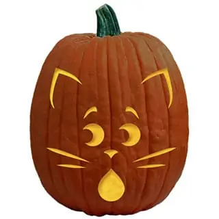 Cute cat pumpkin carving patterns for free artsy pretty plants