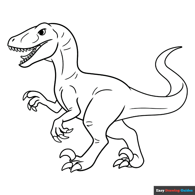 Free dinosaur coloring pages for kids