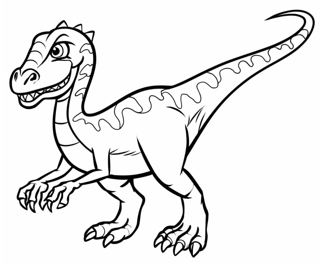 Dinosaur coloring pages