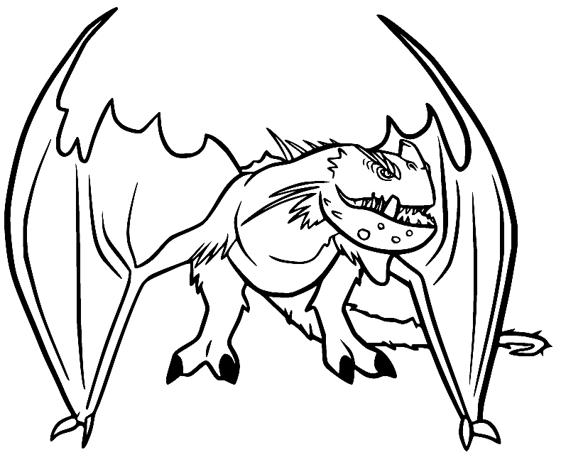 How to train your dragon coloring pages printable for free download