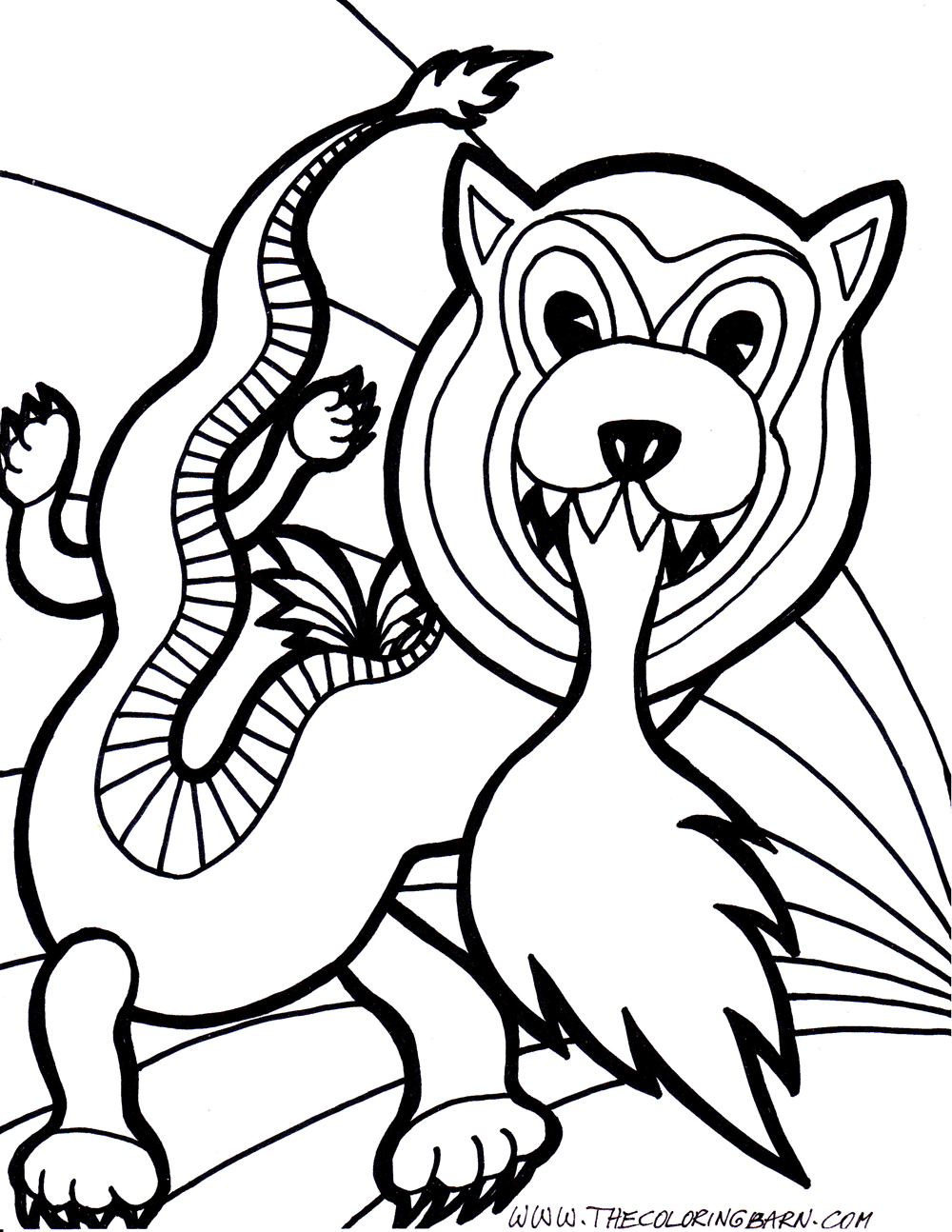 Dragon coloring pages