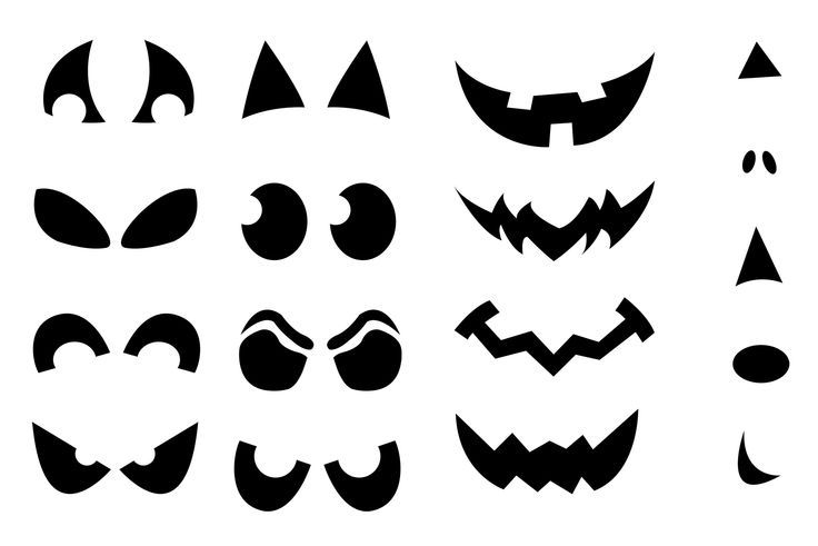 Scary eyes templates jack o lantern faces stencils great for halloween printables halloween eyes pumpkin face templates