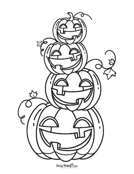 Printable jack olantern coloring pages â sheets