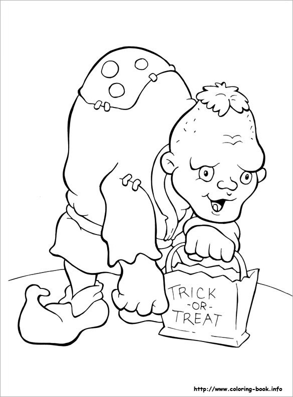 Halloween coloring pages