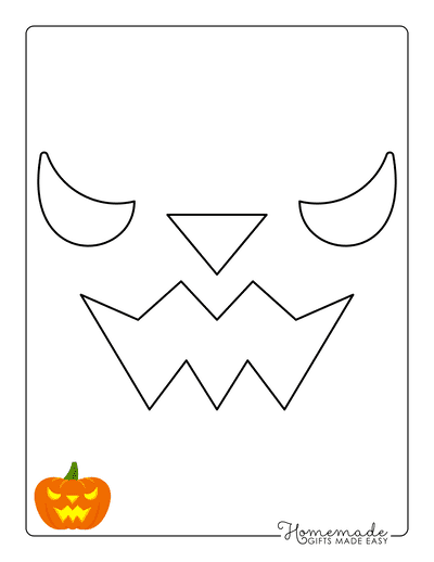 Free printable pumpkin carving stencils templates for halloween