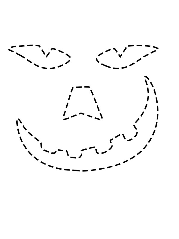 Scary pumpkin carving patterns