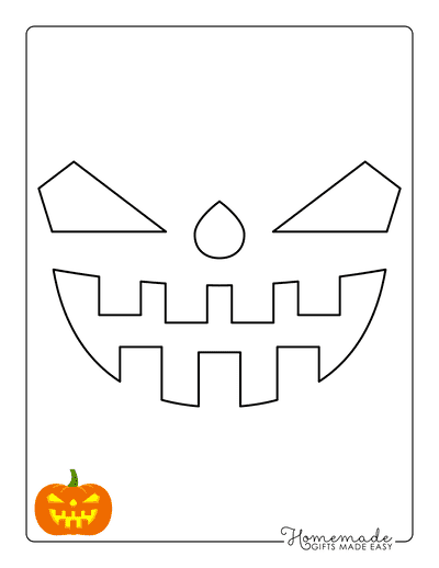 Free printable pumpkin carving stencils templates for halloween