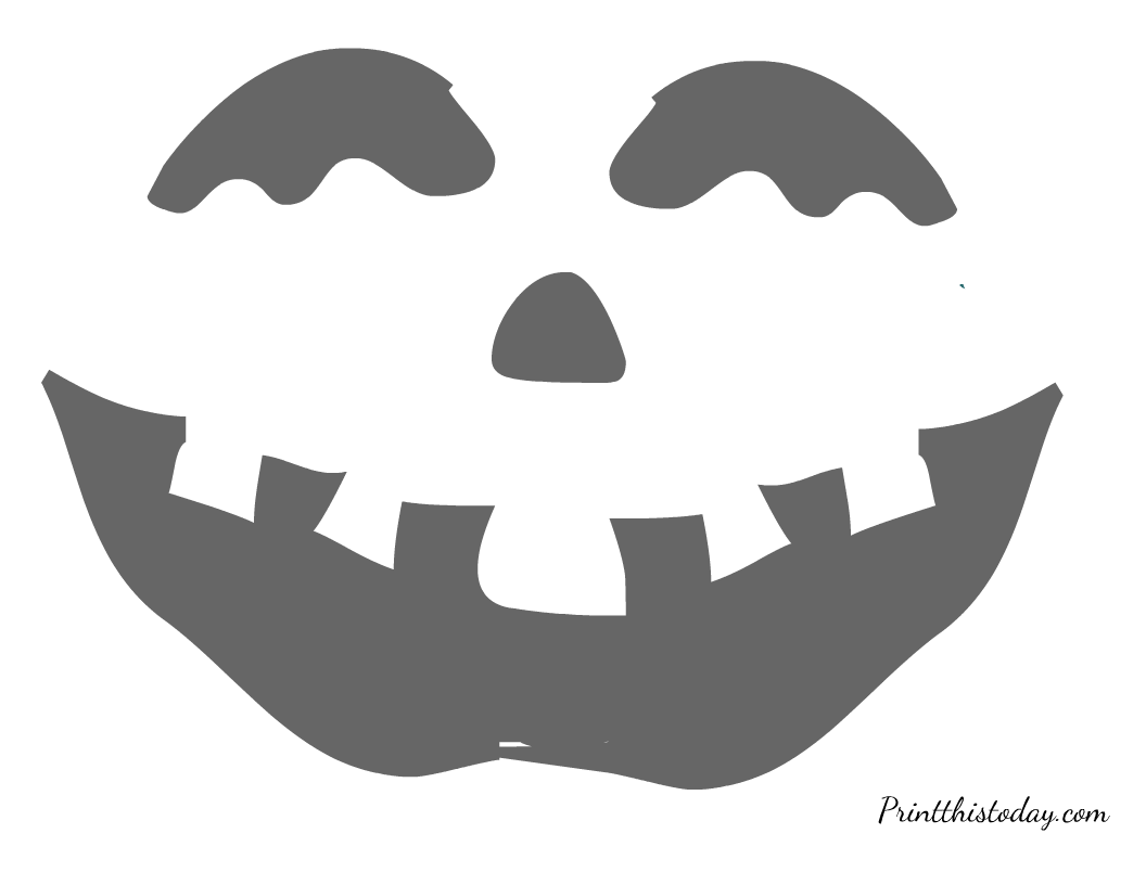 Free printable halloween pumpkin stencils