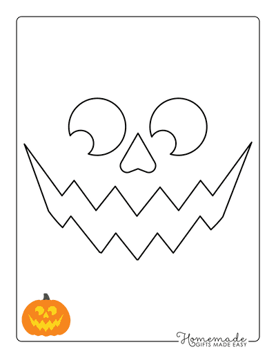 Free printable pumpkin carving stencils templates for halloween