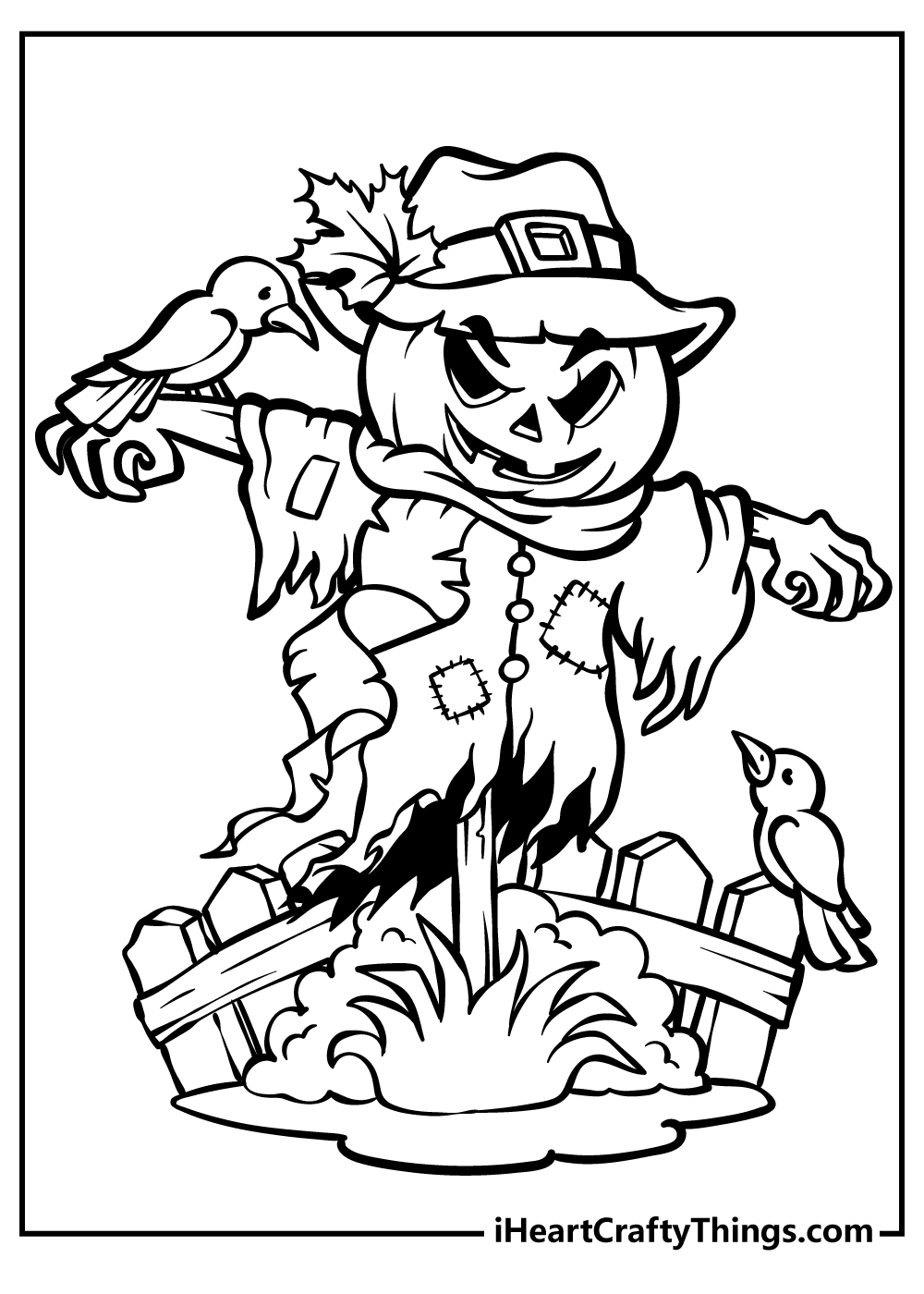Halloween coloring pages free printables