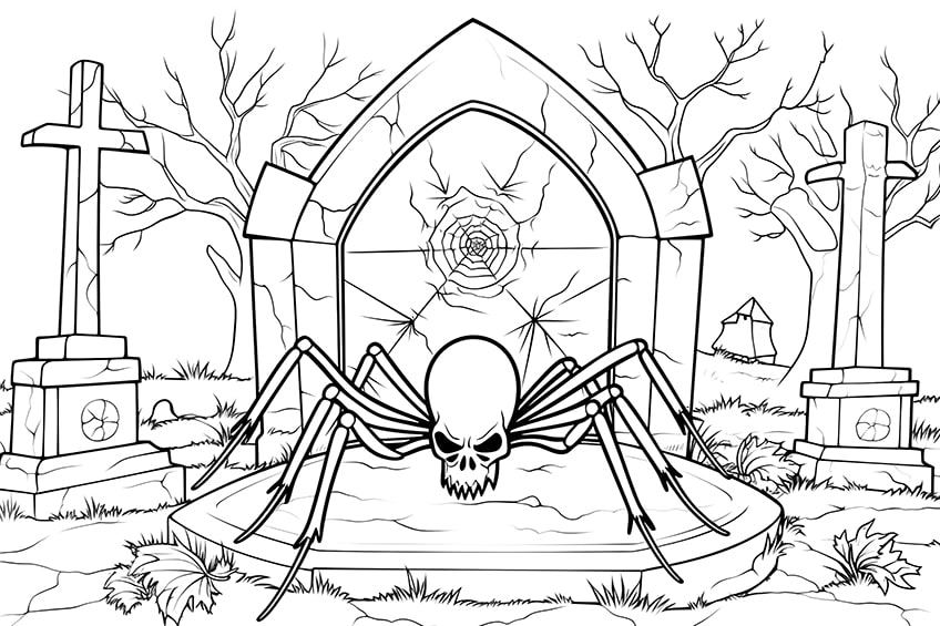 Halloween coloring pages