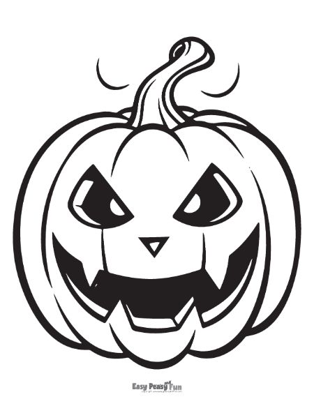 Printable jack olantern coloring pages â sheets