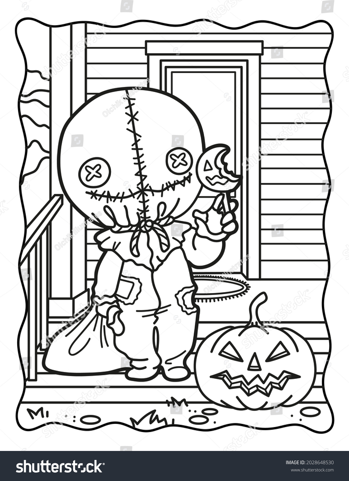 Horror coloring pages photos and images