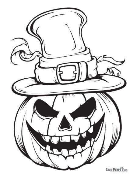 Printable jack olantern coloring pages â sheets