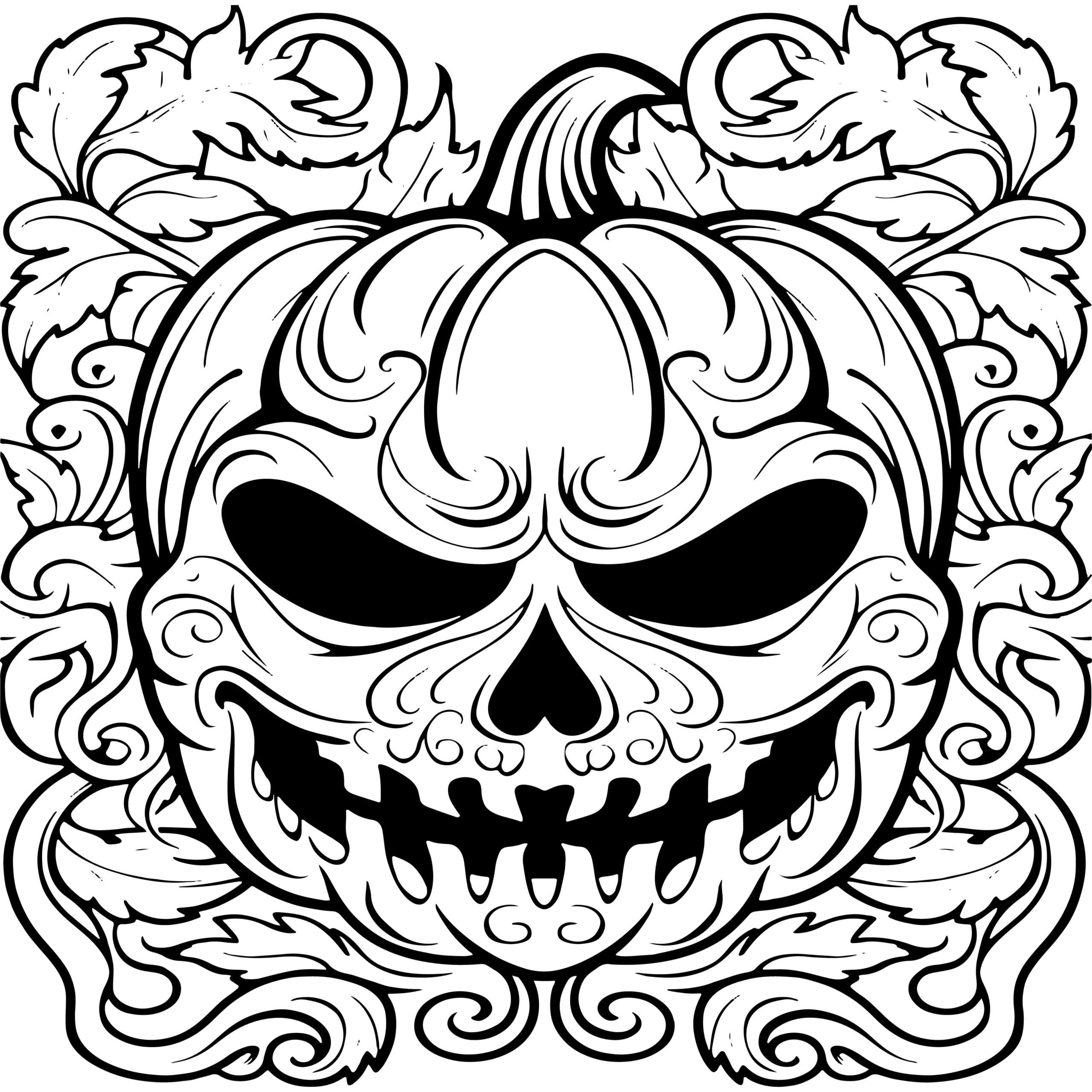 Halloween pumpkin coloring book great coloring pages for boys and girls made by teachers