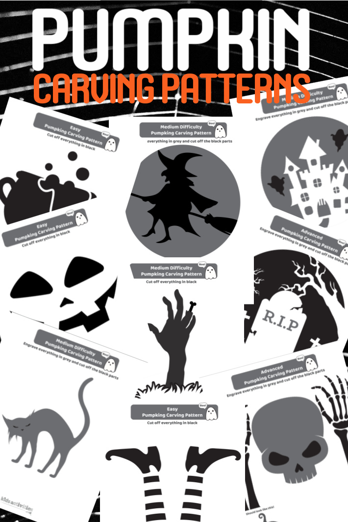 Free pumpkin stencils for halloween