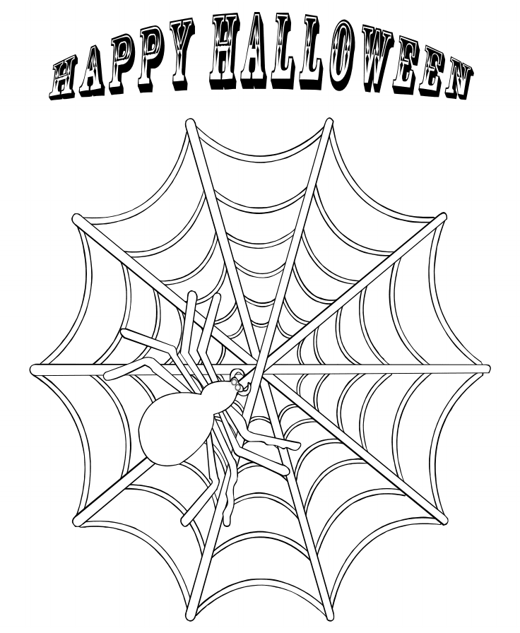 Free printable halloween coloring pages