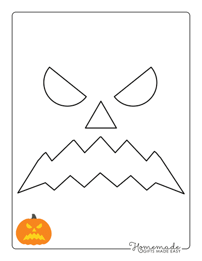 Free printable pumpkin carving stencils templates for halloween