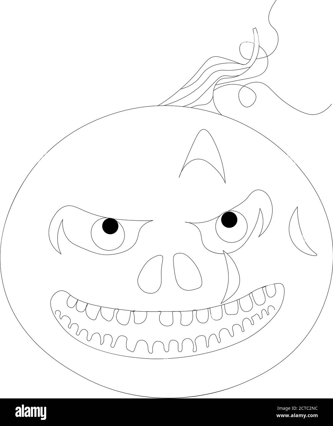 Halloween pumpkin clipart black and white stock photos images