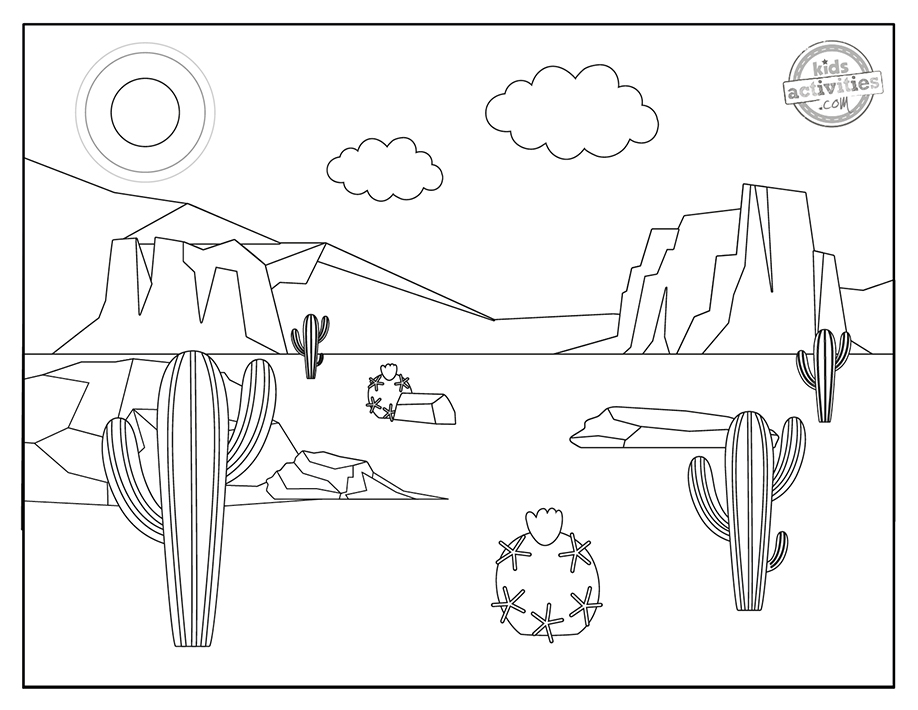 Printable landscape coloring pages for kids kids activities blog