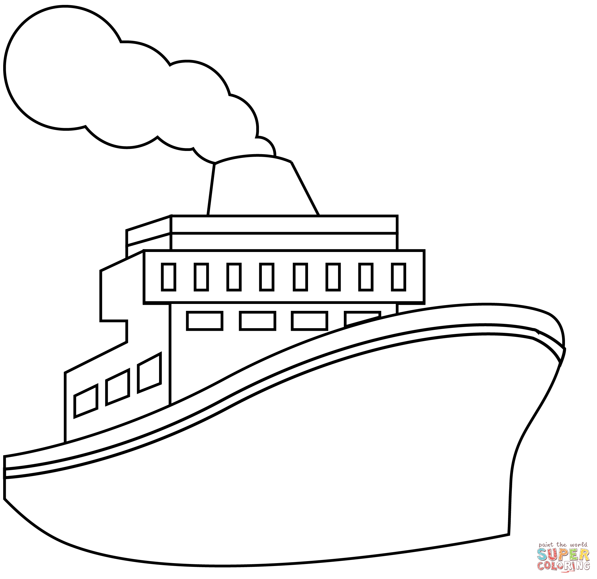 Ausmalbild schiff ausmalbilder kostenlos zum ausdrucken