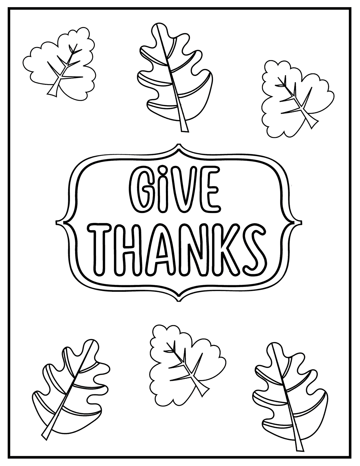 Free printable fall coloring pages