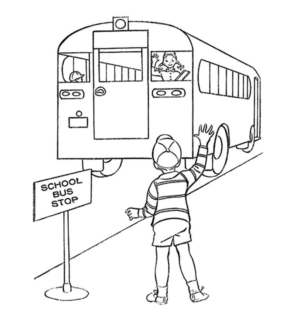 Top free printable school bus coloring pages online