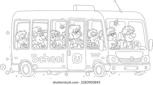 School bus drawing images stock photos d objects vectors