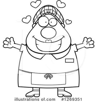 Lunch lady clipart