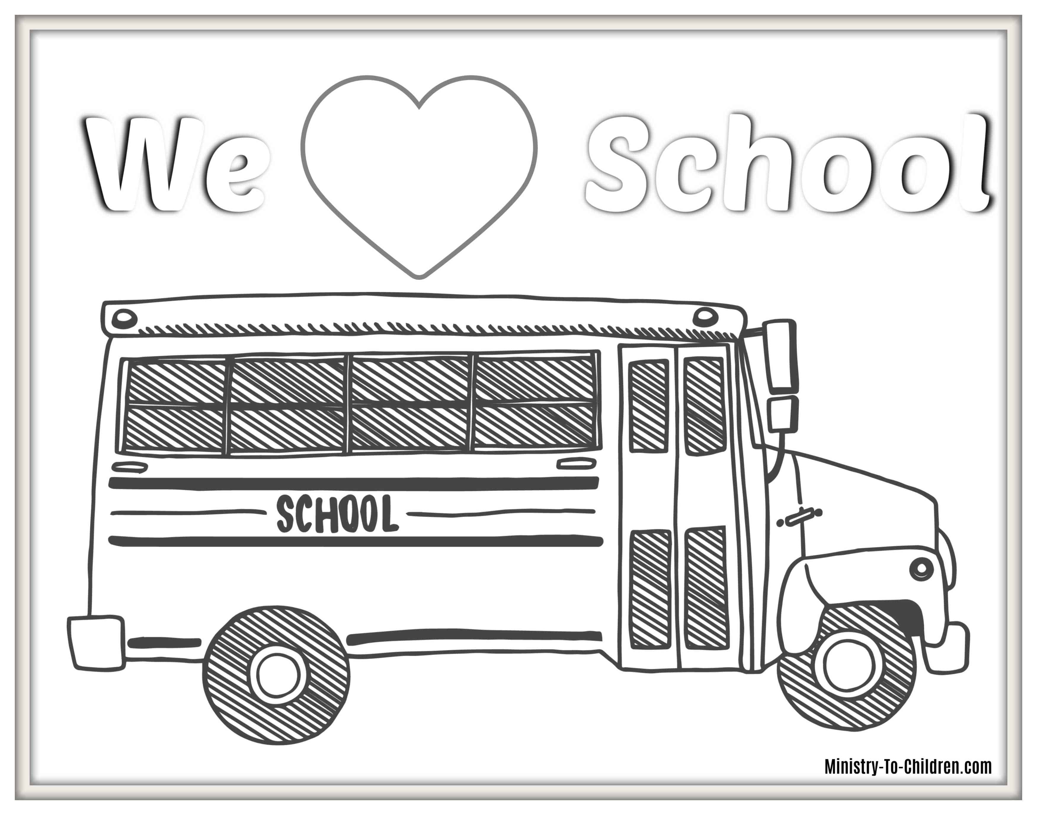 Back to school coloring pages free pdf printables for